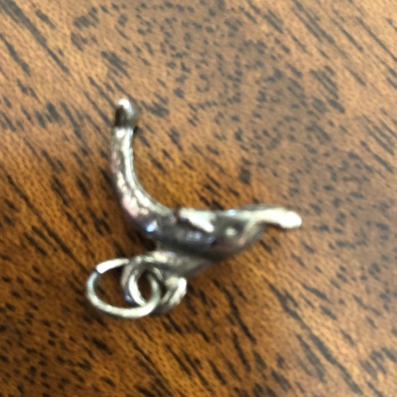 Sterling Silver Charm Pendant Dolphin - Picture 14 of 16